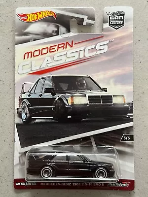 Buy 2017 Hot Wheels Modern Classics MERCEDES BENZ 190E 2.5-16 EVO II Car Culture • 49.99£