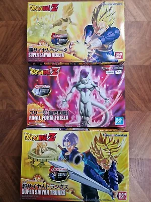 Buy DragonBall Z Figure Rise Bandai Super Saiyan Vegeta, Saiyan Trunks And Frieza • 109.99£