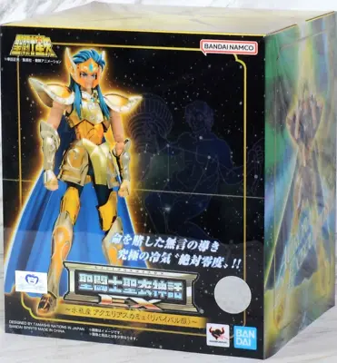 Buy Knights The Zodiac Ex Myth Cloth Gold Aquarius Camus Rev.Bandai Tamashii • 151.02£