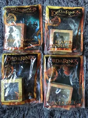 Buy Lord Of The Rings  Eaglemoss Collector's Models Special Editions  Full Set Of 4 • 60£