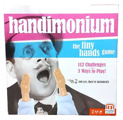 Buy New! Handimonium The Tiny Hands Game 2017 Mattel SEALED/NEW/MINOR WEAR TO BOX • 37.79£