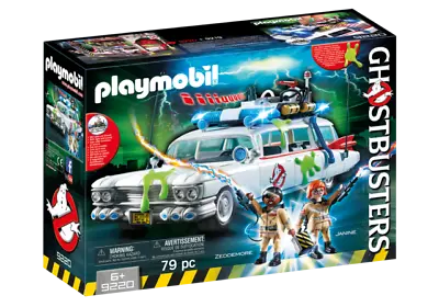 Buy Playmobil Ghostbusters 9220 Ecto-1 With Light And Sound Effects For Children 6+ • 69.99£