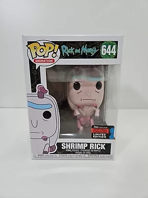 Buy Funko POP!  Rick And Morty  Shrimp Rick 644 2019 Fall Convention Exclusive  • 15.99£