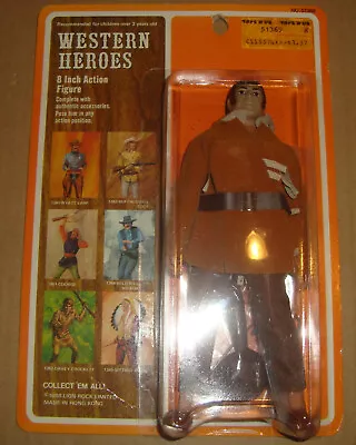 Buy Western Heroes 8 Inch Action Figure 1362 Davey/davy Crockett Lion Rock 1980 Mego • 273.97£