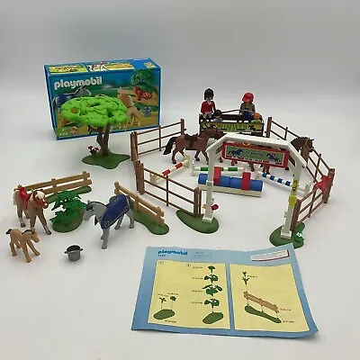 Buy Playmobil 4185 Dressage Showjumping Set And Boxed Set 4188 Horse Paddock • 15£