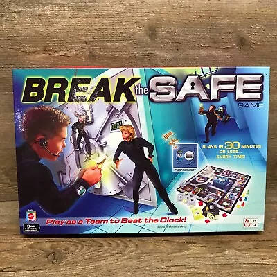 Buy Break The Safe Electronic Board Game Mattel 2003 Incomplete Condition Pre-Owned • 18.89£