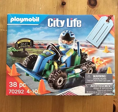 Buy Playmobil City Life 70292 Go-kart Racer • 0.99£