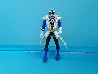 Buy Bandai Power Rangers Super Samurai Blue Gold Ranger 4.5  Action Figure 2011 • 6£