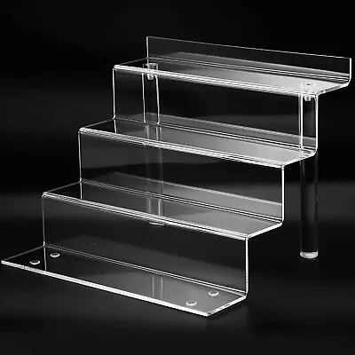 Buy Clear Acrylic Display Riser Shelf For FUNKO POP Perfume Organizer Display Stand • 20.79£