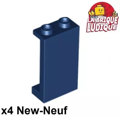 Buy LEGO 4x Panel 1x2x3 Side Holder(H) . Studs Blue Dark / Dark Blue 87544 • 2.29£