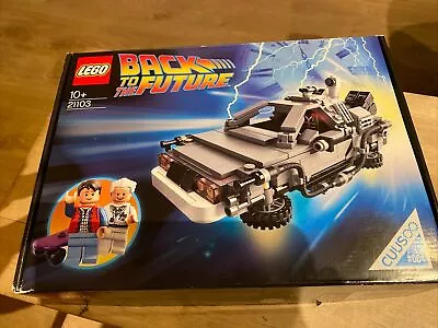 Buy LEGO Ideas: The DeLorean Time Machine (21103) • 75.64£