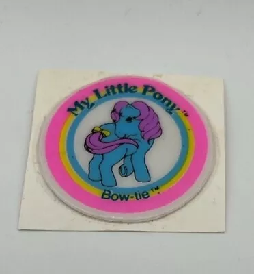 Buy Vintage My Little Pony Bow Tie Puffy Sticker, Unused,  MLP G1 • 5.99£