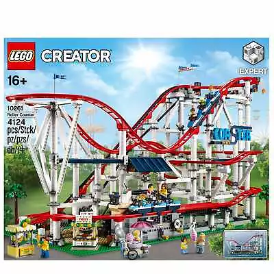 Buy LEGO Creator Expert Roller Coaster Set 10261 New Sealed Light Shelf Wear Retired • 499.97£