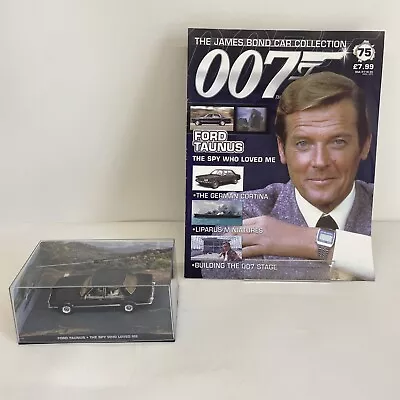 Buy Eaglemoss 007 JAMES BOND Collection Ford Taunus Spy Who Loved Me #75 • 11.99£
