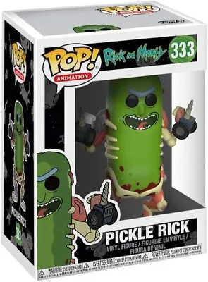 Buy Funko POP! Animation Rick And Morty Pickle Rick #333 New In Box • 19£