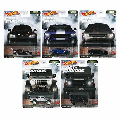 Buy Hot Wheels Fast & Furious Furious Fleet 1:64 Cars - Choose Your Car! • 11.99£