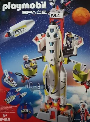 Buy Playmobil 9488 Mars Rocket With Launch Ramp New/Original Packaging • 68.83£