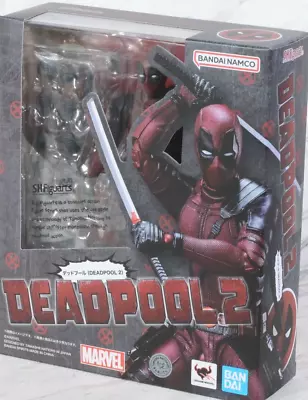 Buy Marvel Comics DEADPOOL 2 S.H. Bandai Tamashii Sideshow Action Figuarts Figure • 128.70£