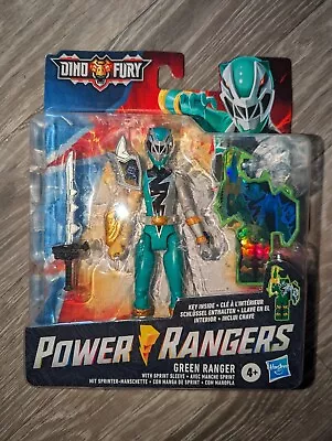 Buy POWER RANGERS • Dino Fury • Green Ranger 6  Action Figure Sprint Sleeve • 19.99£