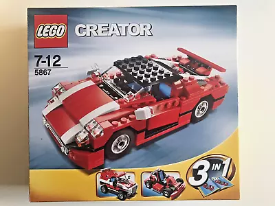 Buy Lego Creator 3in1 5867 Complete With Car, Jeep, Buggy, Manual And Box • 14£