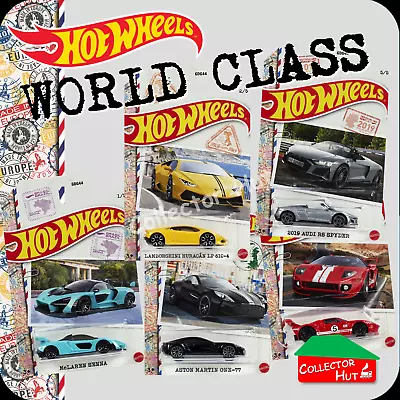 Buy Hot Wheels GDG44 1:64 Themed Assortment World Class 956W • 5.99£