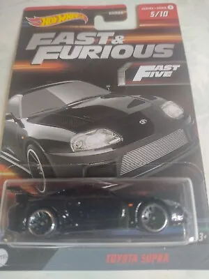 Buy Hot Wheels Toyota Supra Black Fast And Furious 5 Series 1 - 5/10 • 13.99£