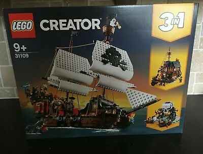 Buy LEGO CREATOR - 31109 Pirate Ship (3 In1) Brand New In Sealed Box • 89.99£