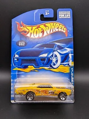 Buy Hot Wheels #092 '67 Pontiac GTO Muscle Car Yellow Vintage 2001 Release L33 • 5.95£