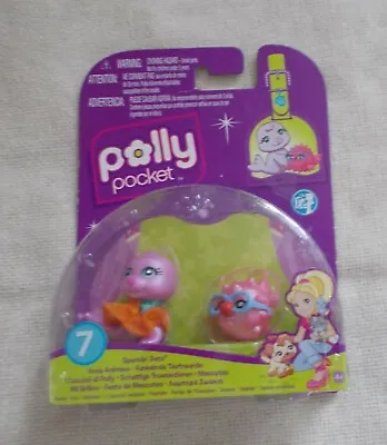 Buy Polly Pocket - Sparklin' PETS - Series 7 - Pink Seal / Puffer Fish - New In Pack • 3.50£