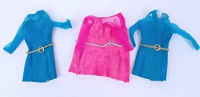 Buy 1992 Earring Magic Barbie Midge Dress Pink Blue Vintage Mattel • 15.36£
