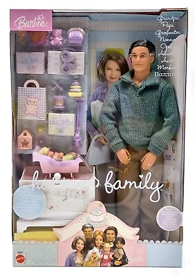 Buy 2003 Barbie Happy Family Grandpa & Toy Chest Set / Grandpa / Mattel B9881, NrfB • 171.52£
