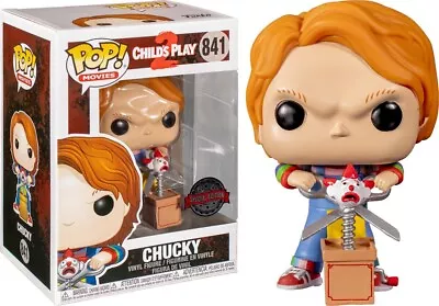 Buy Child's Play 2 - Chucky With Buddy & Scissors Pop! Funko Movies Vinyl Figure 841 • 18.53£