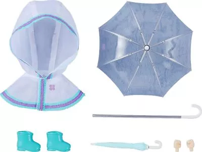 Buy Nendoroid Doll Clothes Set Rain Poncho White Action Figure Accessories GoodSmile • 54.17£