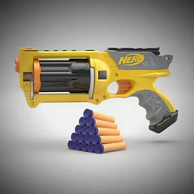 Buy Nerf Z Gun Can Fire 2 Bullets 0 Included Used But Good Condition • 4.49£