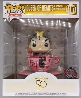 Buy Funko POP #1107 Queen Of Hearts Disney Mad Tea Party Disneyland Attraction • 24.99£