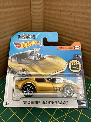 Buy Hot Wheels Gas Monkey 68 Corvette 99/365 (HW Screen Time 2017) • 3.95£