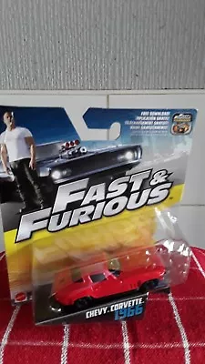 Buy Fast And Furious Diecast (chevy Corvette 1966) Brand New In Box • 13£