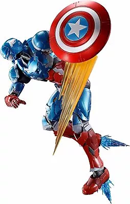 Buy S.H.Figuarts Captain America Tech-on Avengers 155mm Action Figure Bandai Spirits • 75.01£