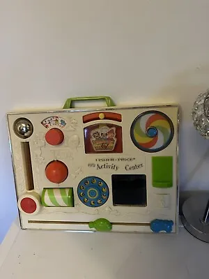 Buy VINTAGE FISHER PRICE ACTIVITY CENTRE FROM 1970's • 30£