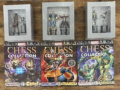 Buy Eaglemoss: Marvel Chess Set Guardians Of The Galaxy Specials With Magazines • 30£