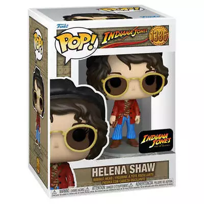 Buy Funko Pop Indiana Jones And The Dial Of Destiny Helena Shaw Vinyl Figure Ages 3+ • 16.14£