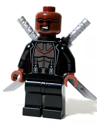 Buy Lego Marvel Blade Minifigure From 76178 Superheroes Daily Bugle - Brand New • 34.95£