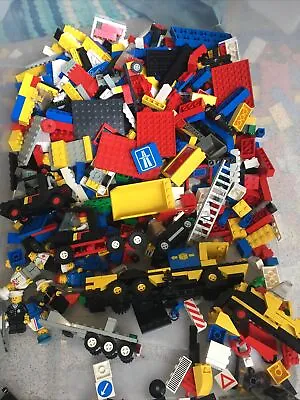 Buy Lego Vintage City Bundle | 70's / 80's | Vehicles & Minifigures VGC Clean 1.9kg • 27.99£