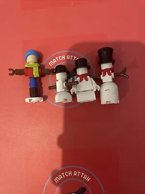 Buy LEGO Snowman Minifigures And Winter Scarecrow • 4.99£