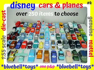 Buy Disney Cars Planes Die Cast Cars 1:55 Scale Mattel Over 250 Cars To Choose _K • 7.99£