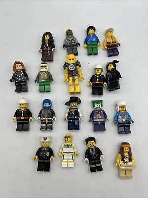 Buy Lego Minifigures Assorted Bundle Lot X18 Pirate Hippy Fireman Avengers • 22£