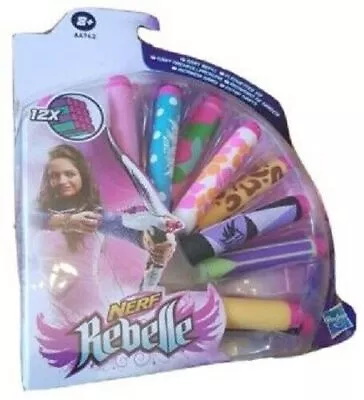 Buy Nerf Rebelle 12 Darts Girls Nerf Gun Bullets Refill Ammo Dart Pack - New • 5.69£