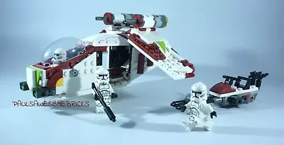 Buy Lego Star Wars Midi Republic Gunship + Speeder Bike & 3 Clone Troopers • 69.95£
