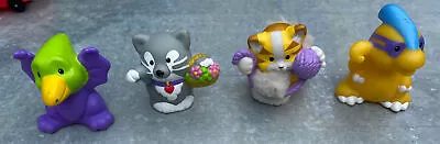 Buy Fisher Price Little People Set Of 4 Figures All Animals With Furry Kitten • 3£