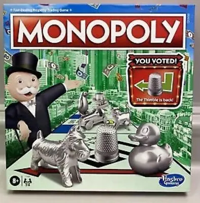 Buy Monopoly Classic Board Game - Hasbro Gaming -Monopoly- New & Sealed • 17.25£